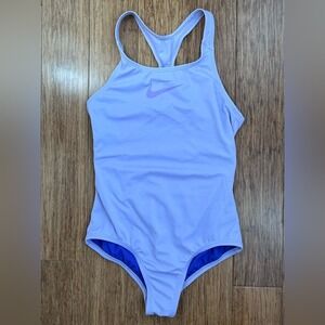 Youth Nike One Piece Bathing Suit size medium purple. 1514
